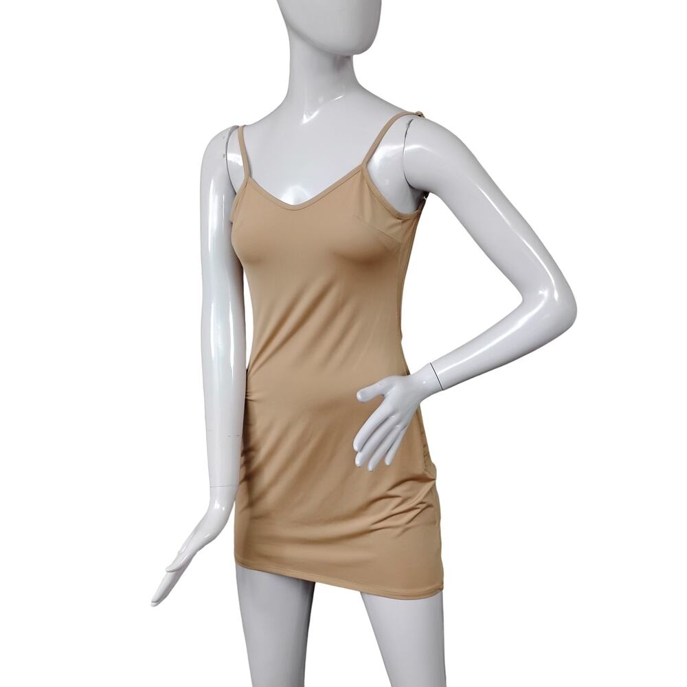 For Love & Lemons Nude Mini Dress Size XS Low Back Sleeveless - Picture 4 of 10
